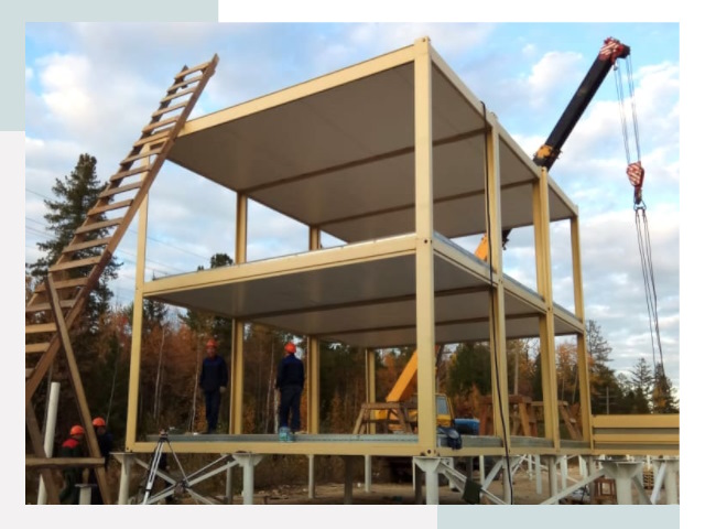 Строительство модульных здания Нижнеудинск