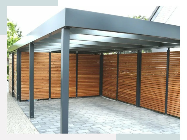 Навесы для парковки в Нижнеудинске