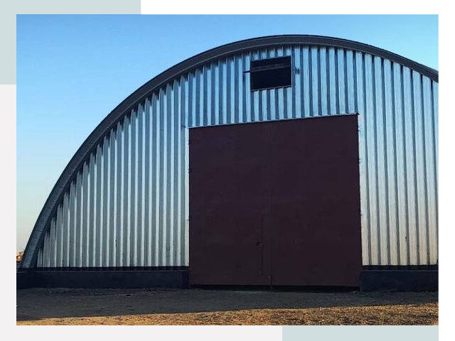 Бескаркасные ангары в Нижнеудинске