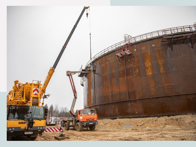 Монтаж резервуаров в Нижнеудинске от 610 руб. за м³