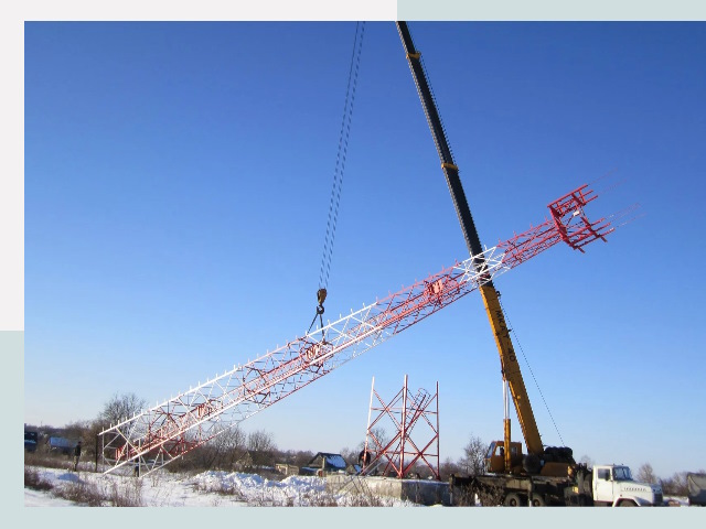 Строительство башен связи в Нижнеудинске от 610 руб.