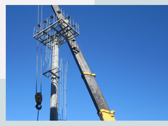 Монтаж осветительных мачт в Нижнеудинск от 610 руб.