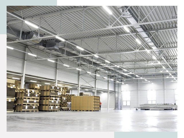 Освещение ангаров в Нижнеудинске