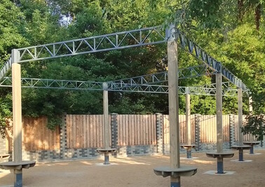 Терраса из металлоконструкций под ключ, проектирование, изготовление и монтаж от СтальСтрой-Нжк